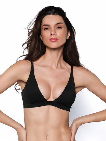 Top fitness negru, Eliza
