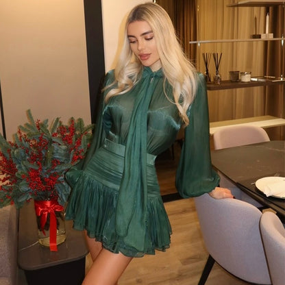 Rochie set camasa cu fusta mini, Ivana