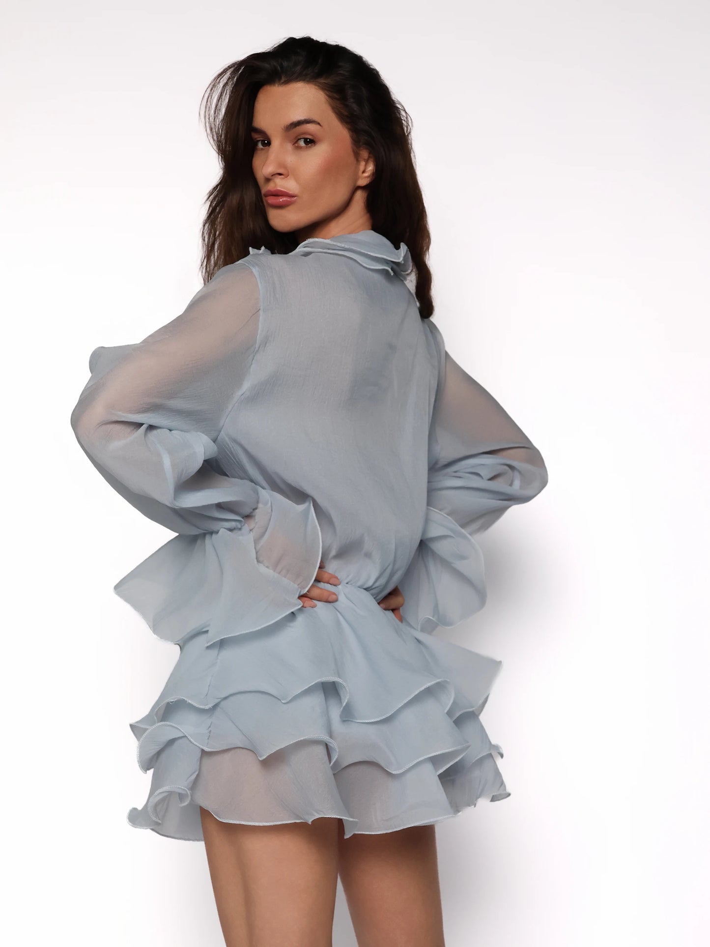 Rochie vaporoasa din voal, Iris