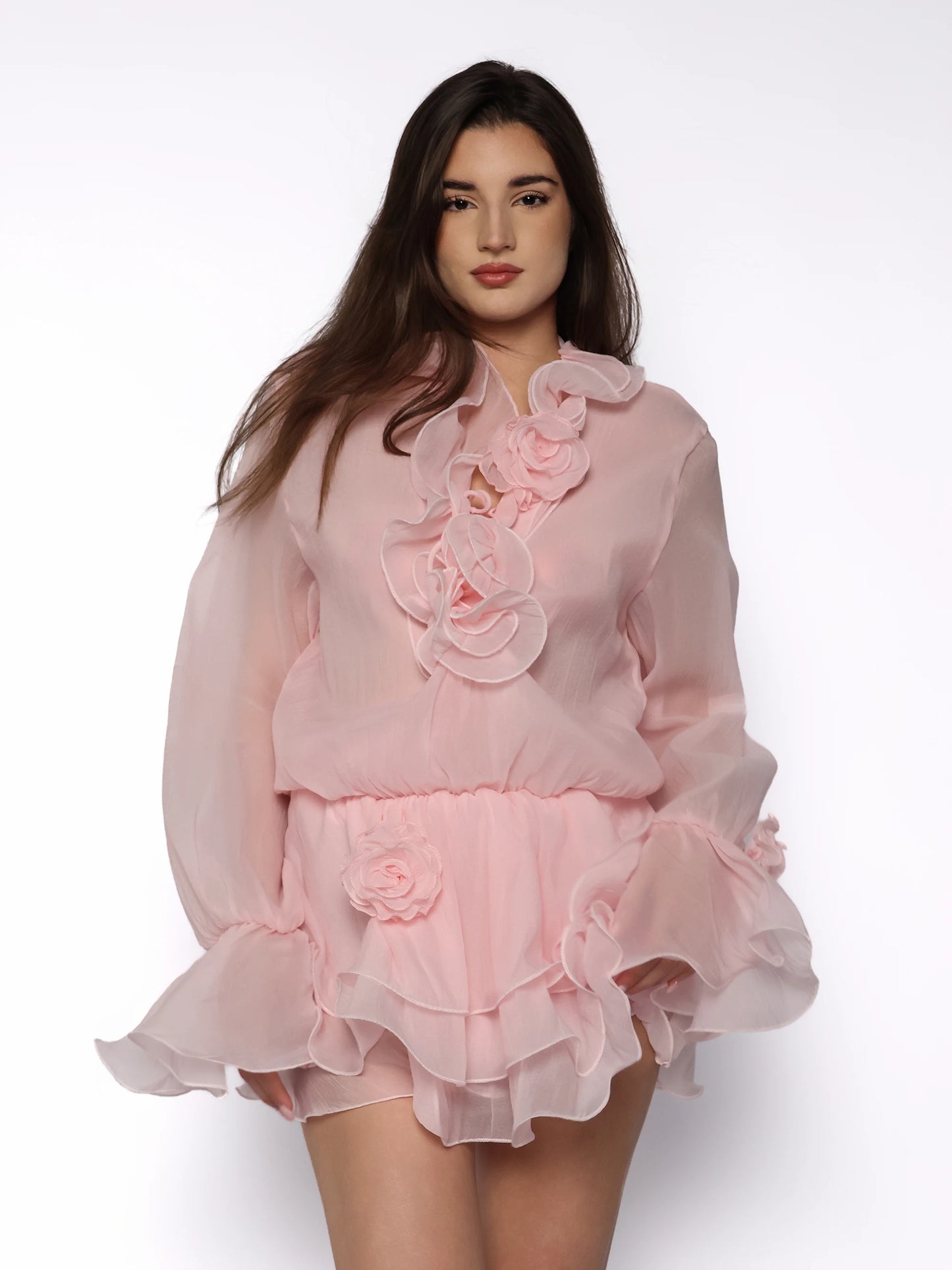 Rochie vaporoasa din voal, Iris