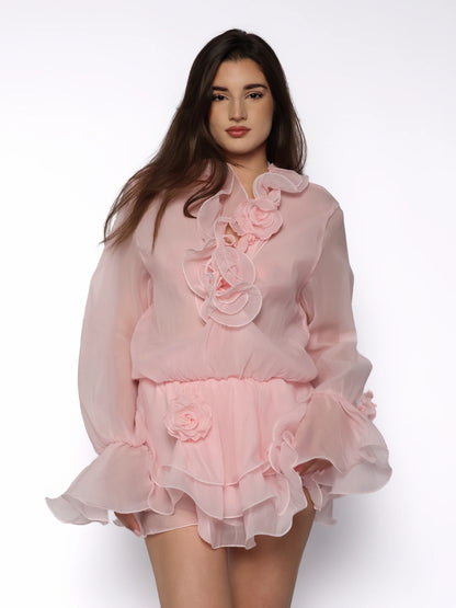 Rochie vaporoasa din voal, Iris