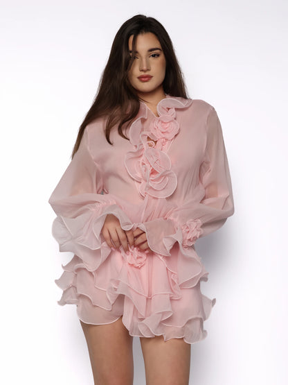 Rochie vaporoasa din voal, Iris