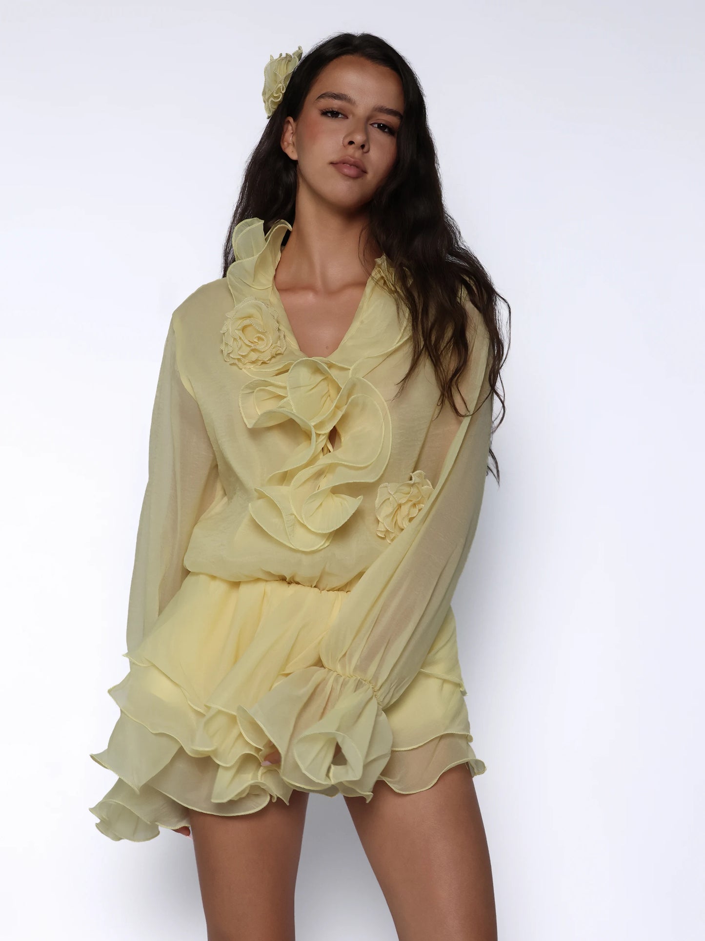 Rochie vaporoasa din voal, Iris