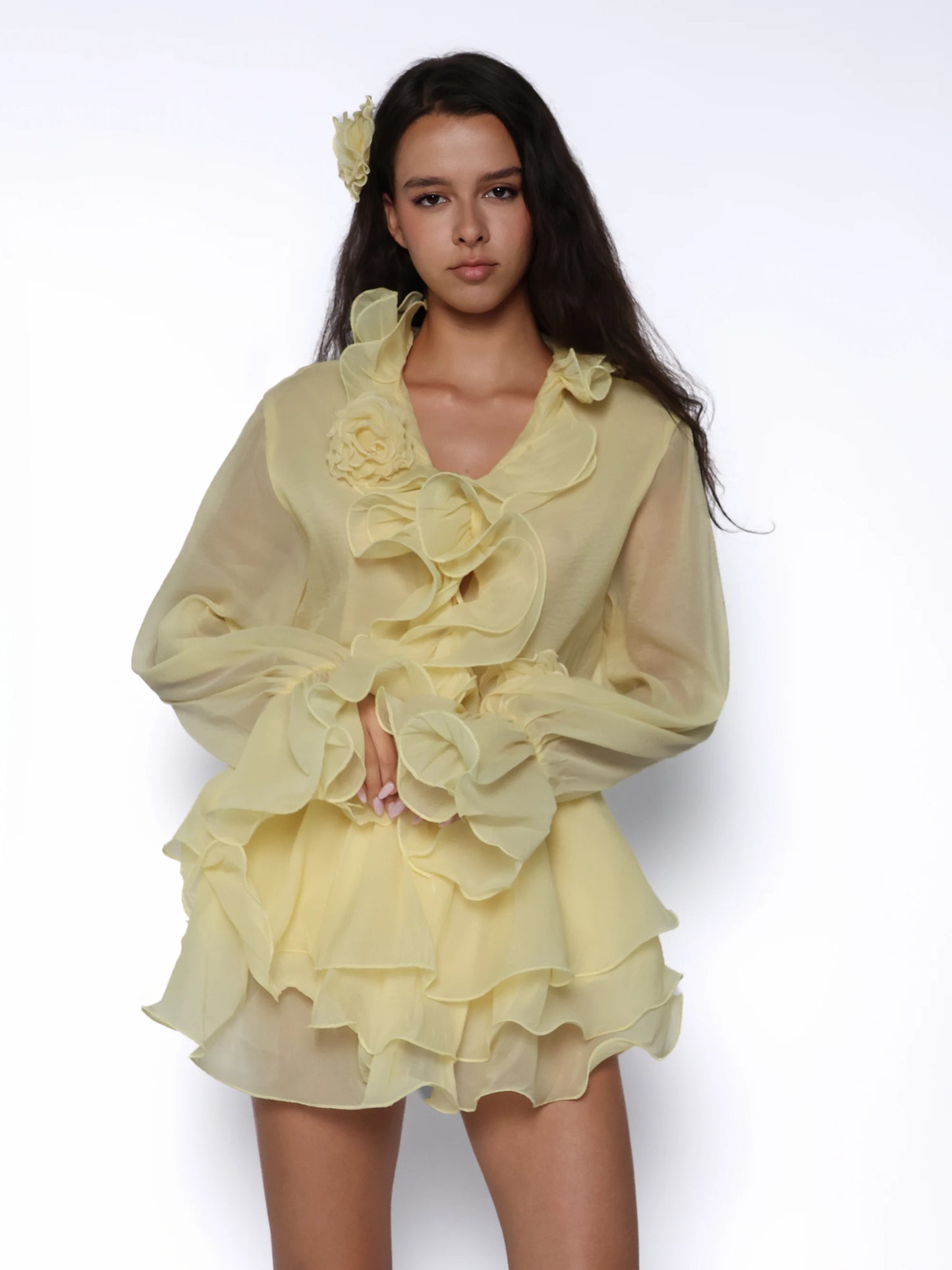 Rochie vaporoasa din voal, Iris