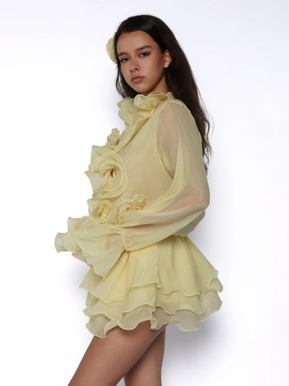 Rochie vaporoasa din voal, Iris