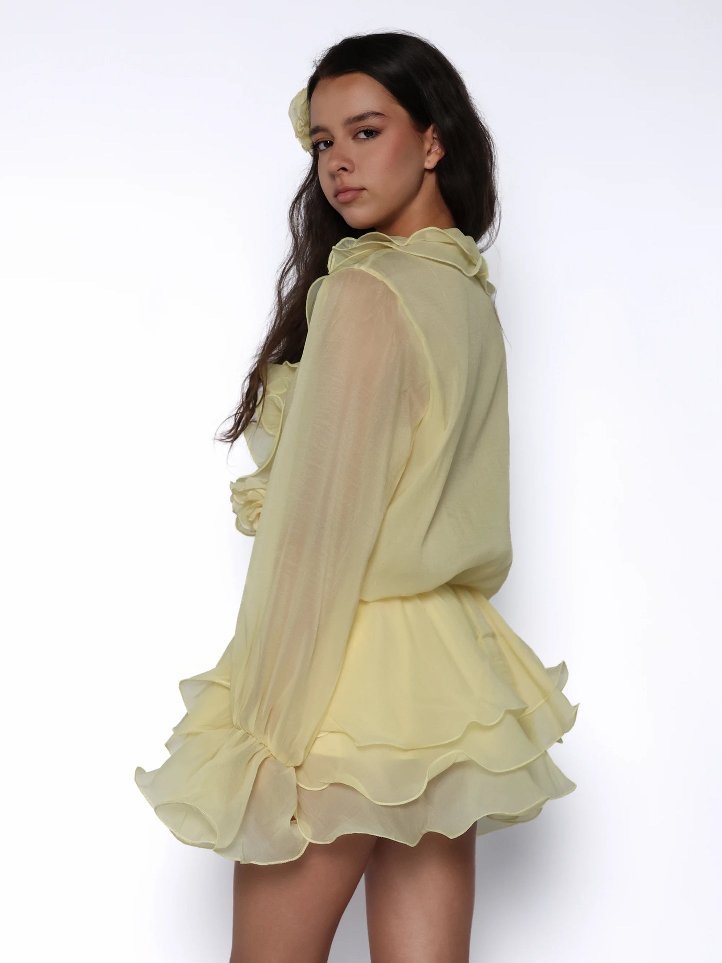 Rochie vaporoasa din voal, Iris