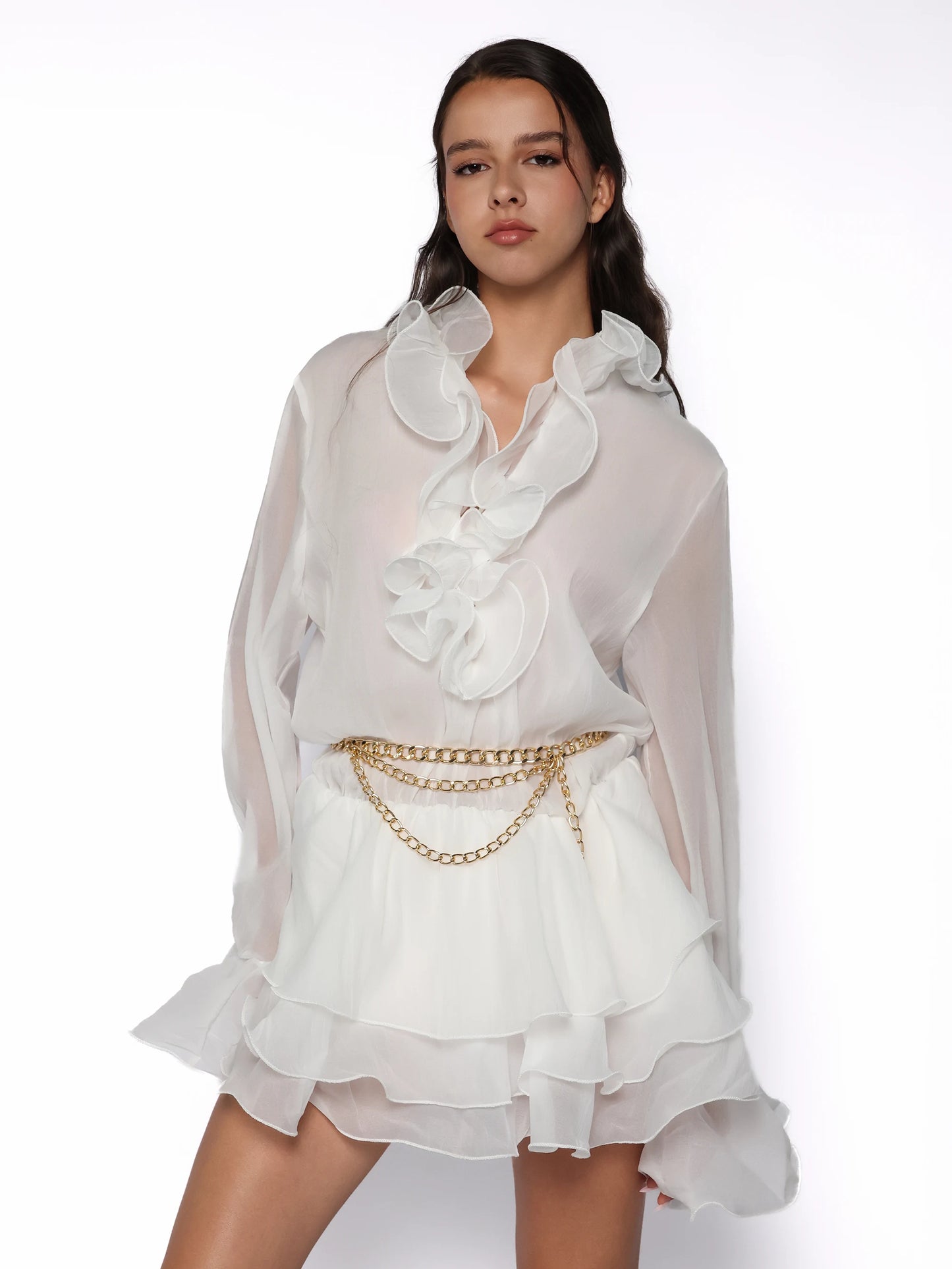 Rochie vaporoasa din voal, Iris