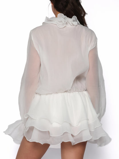 Rochie vaporoasa din voal, Iris