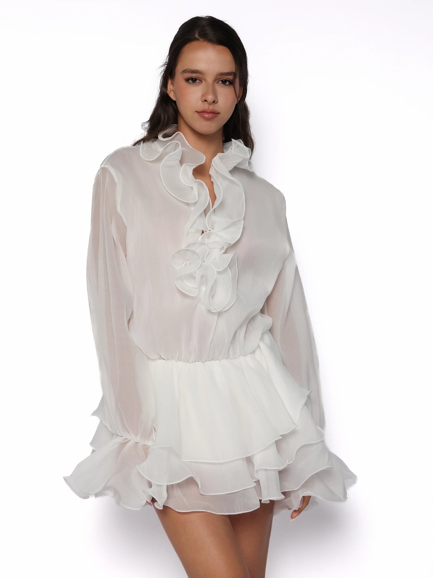 Rochie vaporoasa din voal, Iris