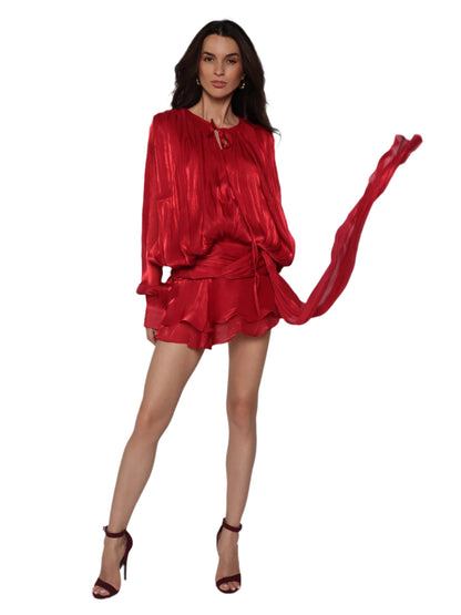 Rochie set cu pantaloni scurti, Ana