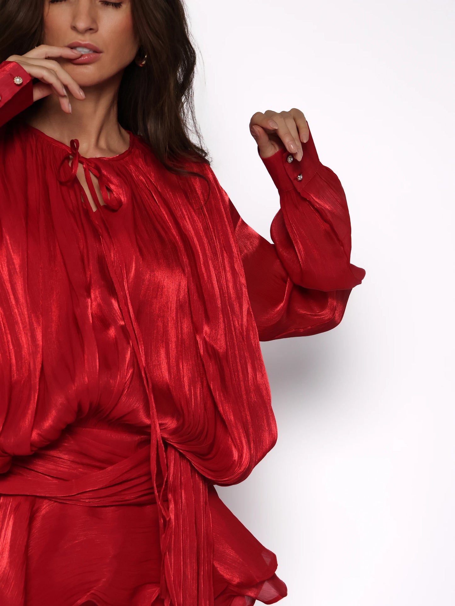 Rochie set cu pantaloni scurti, Ana