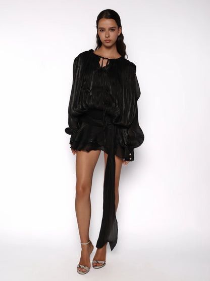 Rochie set cu pantaloni scurti, Ana