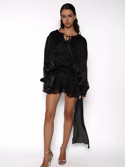 Rochie set cu pantaloni scurti, Ana