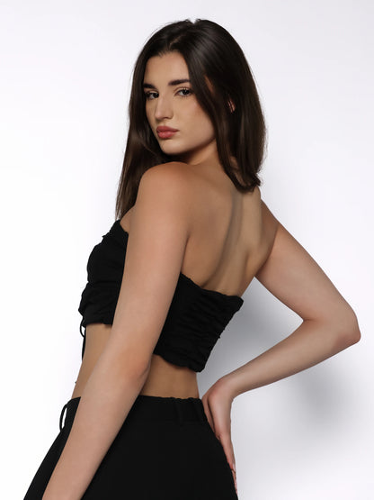 Top casual creponat, Kaia