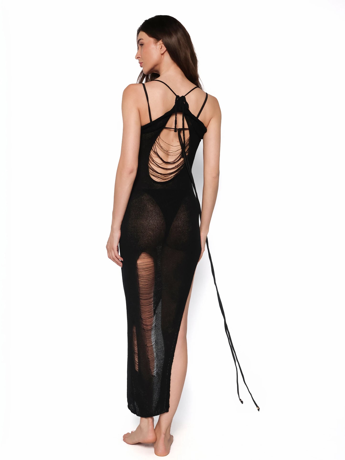 Rochie de plaja cu decupaje sexy, Livia