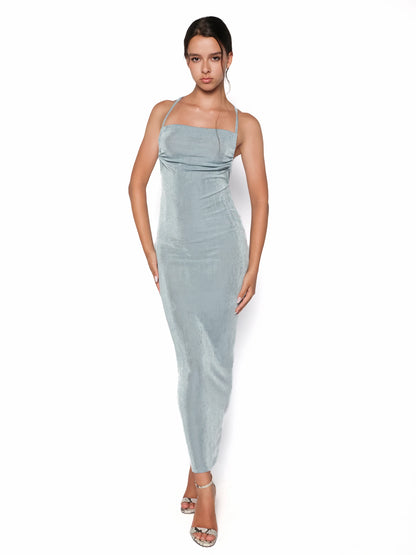 Rochie lunga cu spate sexy, Sena