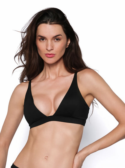 Top fitness negru, Eliza