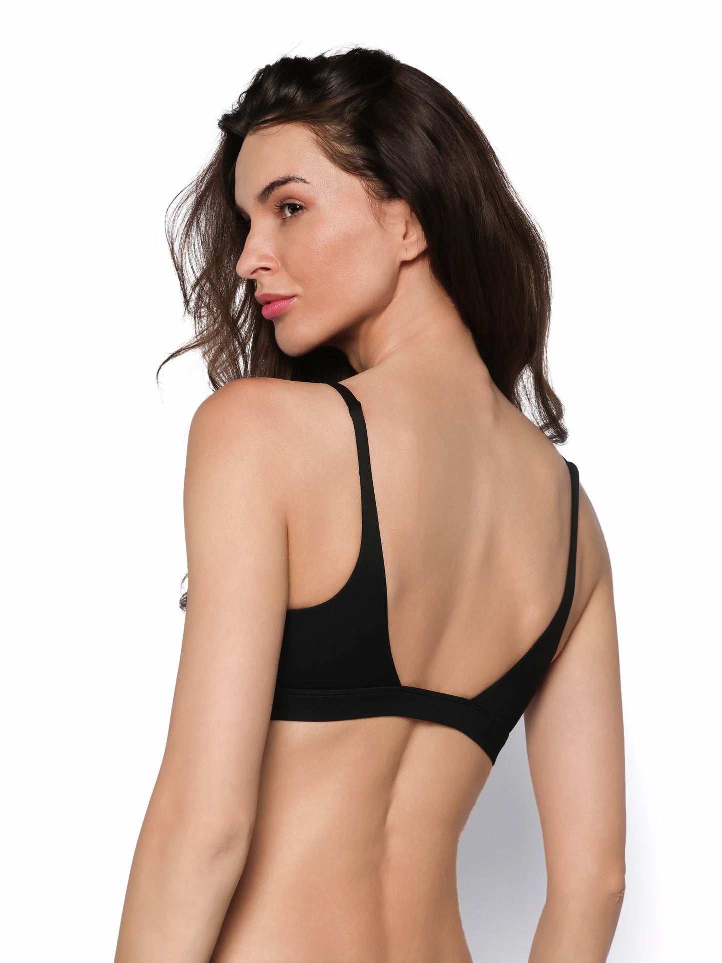 Top fitness negru, Eliza
