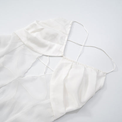 Rochie din voal transparent si spatele gol, Soraya